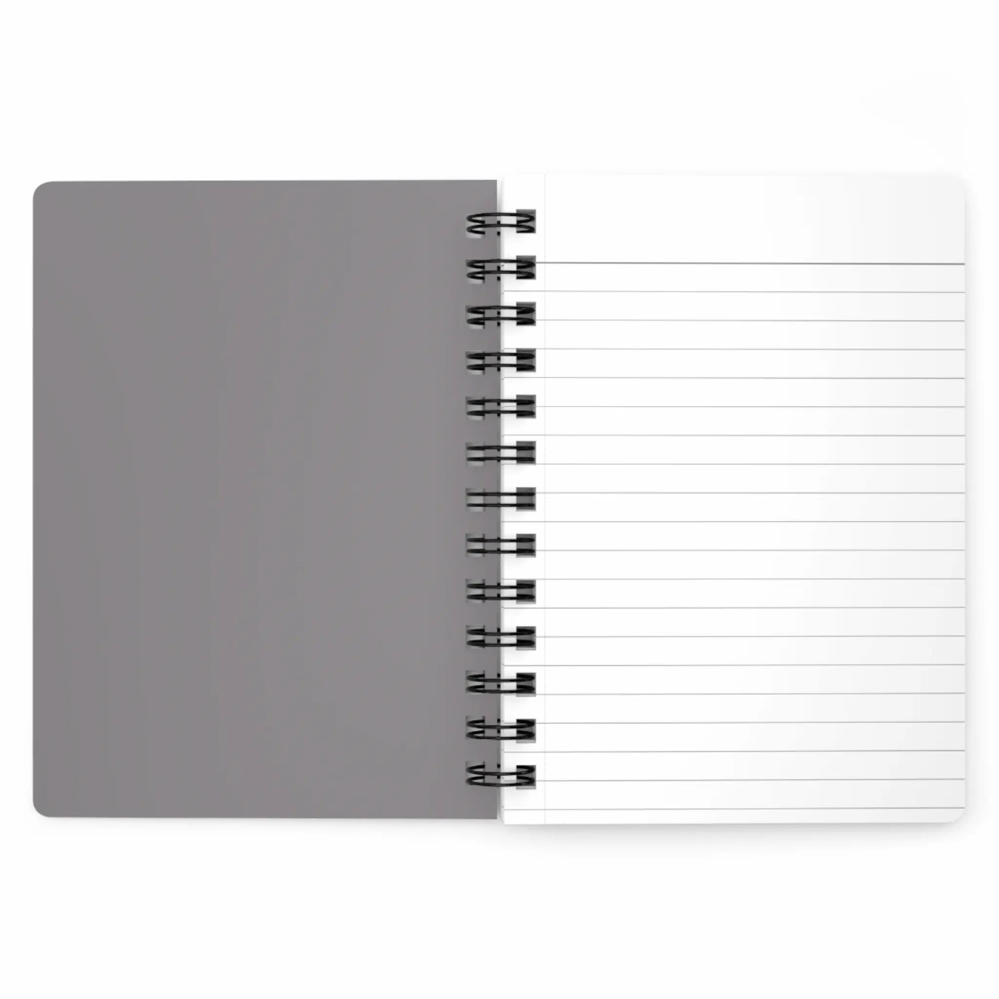 Morticia-Inspired 'Stay Spooky' Spiral Journal — Gothic Cute Notebook with Quote