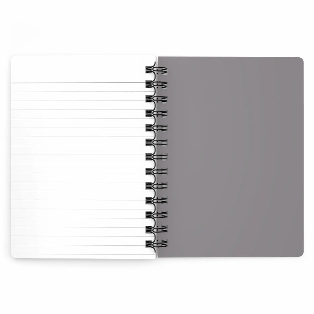 Morticia-Inspired 'Stay Spooky' Spiral Journal — Gothic Cute Notebook with Quote